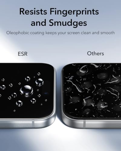 ESR 3 Pack for iPhone 17 Pro Max Privacy Screen Protector, Classic - size: iPhone 17 Pro Max 6.9 inch
