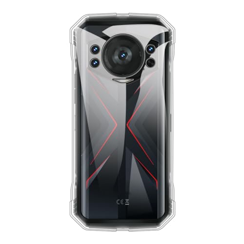 Protective Case for Doogee S Cyber Pro - Clear | 6.58" Slim Shockproof Bumper Back Cover Anti-Scratch Flexible TPU Shell, Grip-Friendly - color: Transparent