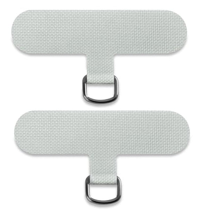 TACOMEGE Phone Tether Tab for iPhone, Cell Phone Lanyard Patch, Phone Strap Replacement Part for All Full Phone Cases - color: Light Grey
