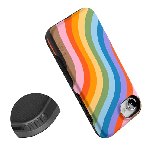Casely iPhone 16e Case | Love for All | Rainbow Pride | Bold Protective Design | Compatible with MagSafe - color: Love for All | Rainbow Pride