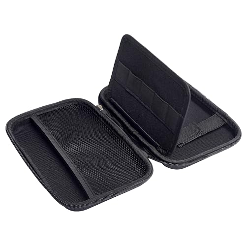 Navitech Black Hard GPS Carry Case Compatible with Garmin d?zl LGV820 HGV 8" Truck GPS Sat Nav