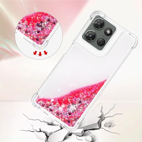 for Moto G 2025/2026 Case, Moto G Play 2026 Phone Case, Pink - color: Hot Pink