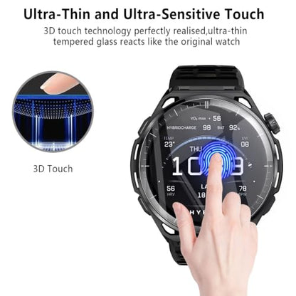 6-Pack for Amazfit Balance 3 Screen Protector, Soft Flexible TPU Ultra-Thin Self-Healing Bubble-Free Protective Film for Amazfit Balance 3, HD Clear Case-Friendly Easy Installation - size: Amazfit Balance 3
