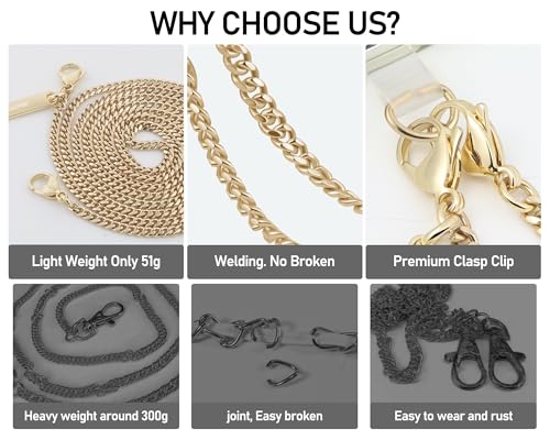 ROCONTRIP Metal Phone Chain Set Crossbody Phone Chain and Phone Wrist Strap iPhone Lanyard Handmade Phone Strap and Phone Wristlet Strap with 2*Tether Tabs for Women and Men - color: Pale Gold, size: Extended