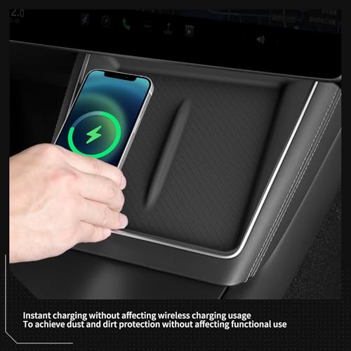 LUCKEASY Center Console Protective Mat for Tesla Model Y Juniper 2025 2026 - size: Classic Style - Model Y Juniper 2025 2026