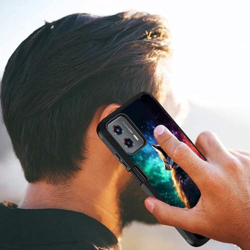 for Moto G 5G 2024/Moto G Play 5G 2024 Case, Military Grade Heavy Duty [3-Layer] Dustproof Shockproof Full-Body Protective Case for Motorola Moto G 5G 2024, Fox - color: Fox