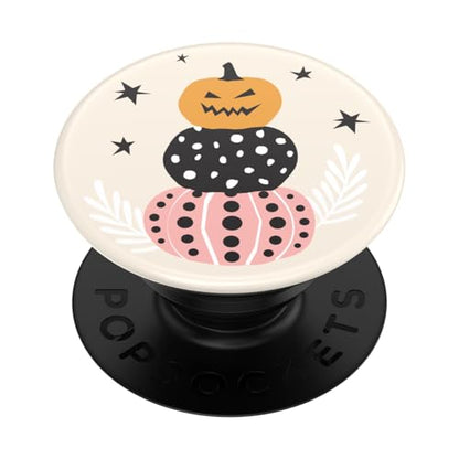 PopSockets Adhesive Phone Grip, Holder, Phone Stand, Halloween - Pumpkin Stack - color: Pumpkin Stack, style: Adhesive