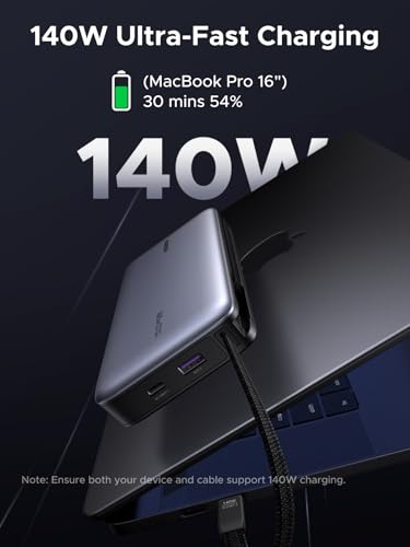 UGREEN Nexode 25000mAh 165W Built-in USB-C Power Bank for iPhone 18 Pro