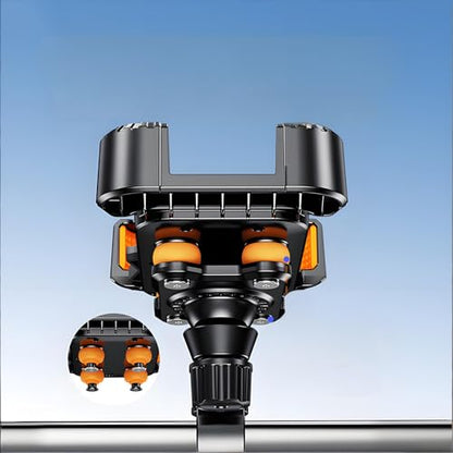 TIANLIN Motorcycle Phone Mount Holder Dual Vibration Dampener Anti-Shock