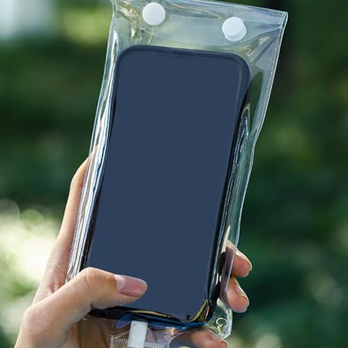 Cycling Waterproof Phone Bag Rain Protection Touch Control | Cell Phone Pouch for Bike Cycling for Kayaking Boating Travel Men Women Food Delivery Riders