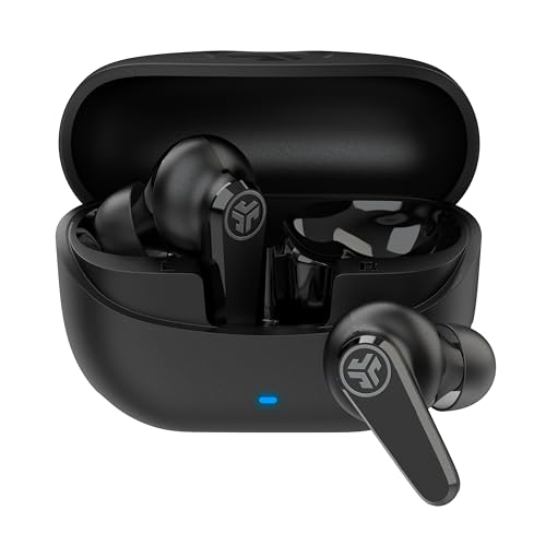 JLab Go Pods ANC, True Wireless Earbuds, Active Noise Cancelling, Bluetooth, Black - color: Black