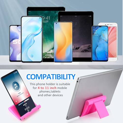 Wenqik 36 Pcs Cell Phone Stands Foldable Tablet, Multicolor - color: Multicolor