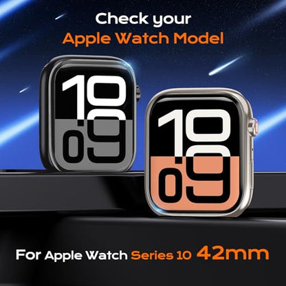 3Pcs for Apple Watch Series 11 Screen Protector 42mm/Series 10 42mm - size: Series 11/10 42MM