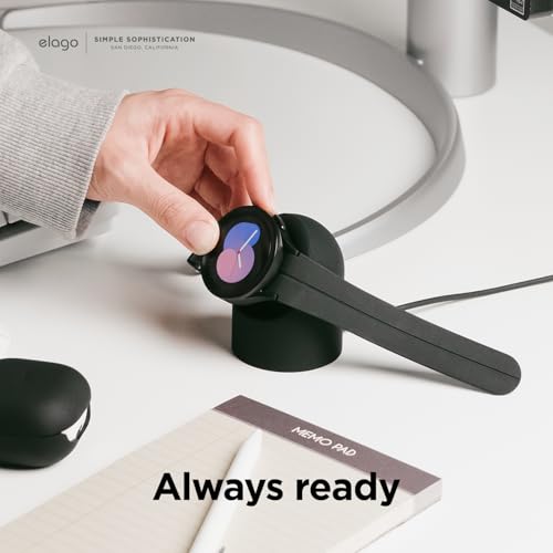 elago GW2 Charging Stand for Samsung Galaxy Watch Series - color: Black