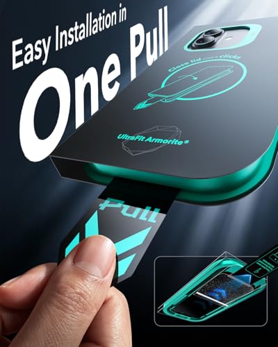 ESR 2 Pack Armorite for iPhone 17/iPhone 16 Pro Screen Protector - size: iPhone 17/16 Pro 6.3 inch