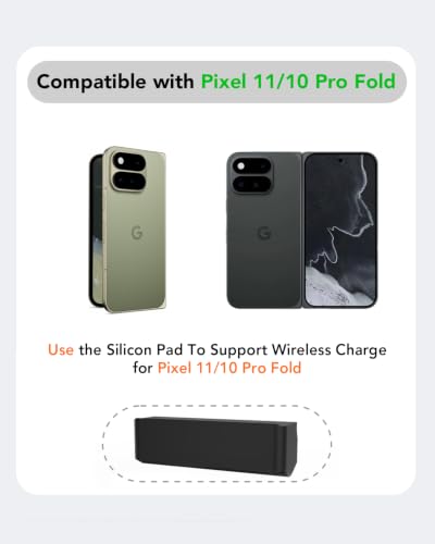 Google Wireless Charger,Wireless Charging Station for Pixel 11/Pixel Watch