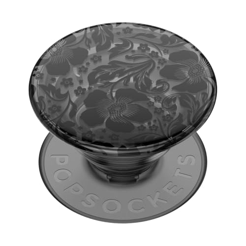 PopSockets Adhesive Phone Grip, Holder- Black Lace - color: Black Lace, style: Adhesive
