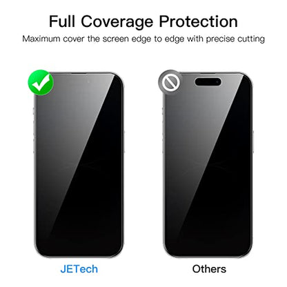 JETech Screen Protector for iPhone 14 Pro Max, 2+2 Pack - size: iPhone 14 Pro Max