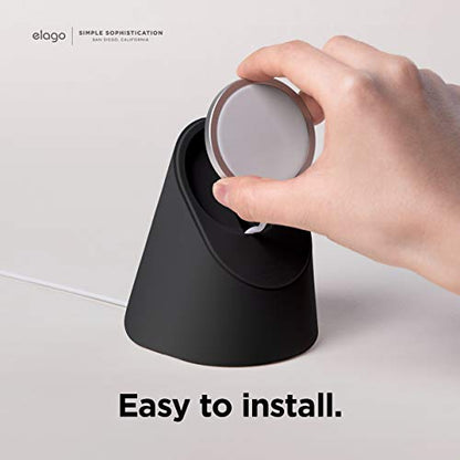 elago MS1 Charging Stand for MagSafe Charger - color: Black