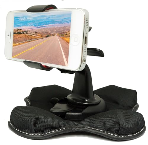 Claw-X" NonSlip Universal Smartphone Beanbag Friction Dashboard Mount