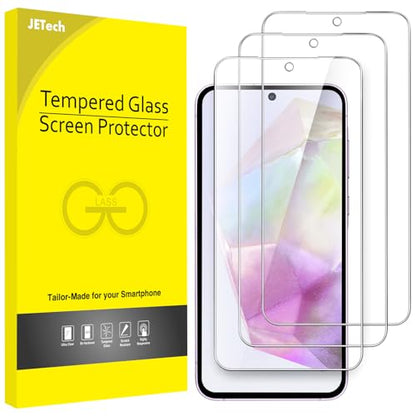 JETech Screen Protector for Samsung Galaxy A35, 3-Pack - size: Galaxy A35