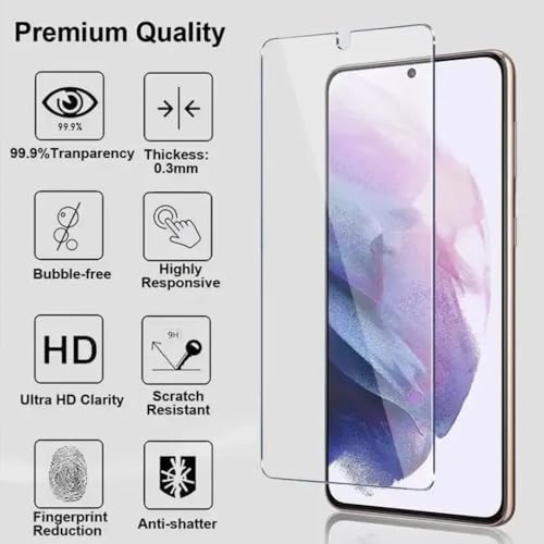 HD Glass Film for Samsung Galaxy A15 4G/A15 5G 6.5" Tempered Glass Screen Protector, Anti-scratch, Bubble-Free, Easy Install, 3 Pack - size: Samsung Galaxy A15