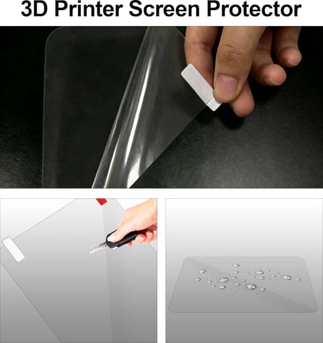 5Pcs Halot-X1 Screen Protector for Creality Halot-X1 10.1" 16K 3D Printer - size: For Halot X1