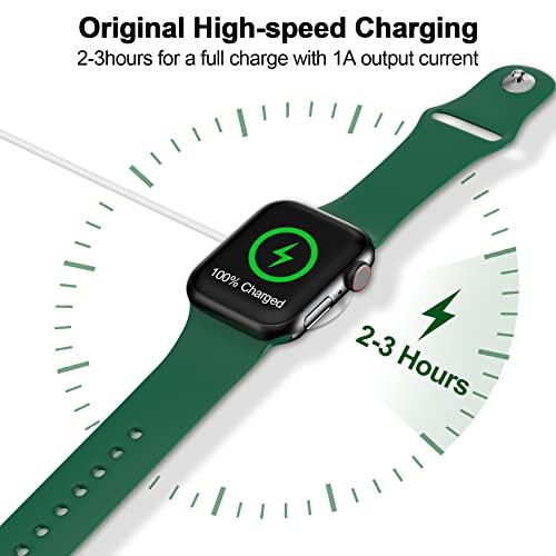 2026 Upgraded Magnetic Fast Charging Cable for Apple Watch Charger - color: A-White, size: 1.2M