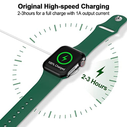 2026 Upgraded Magnetic Fast Charging Cable for Apple Watch Charger - color: A-White, size: 1.5M