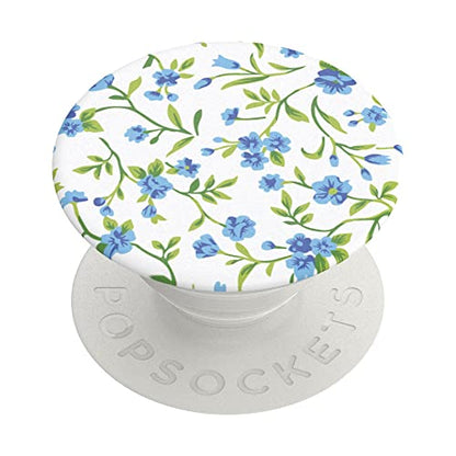 PopSockets Adhesive Phone Grip, Holder- Blue Ditsy - color: Blue Ditsy
