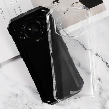 Protective Case for Doogee S Cyber Pro - Clear | 6.58" Slim Shockproof Bumper Back Cover Anti-Scratch Flexible TPU Shell, Grip-Friendly - color: Transparent