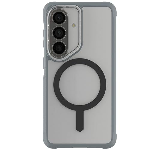 Ghostek Covert Clear Galaxy S26 Case MagSafe Compatible with Magnetic Ring, Slim Thin Shockproof Phone Cover Designed for 2026 Samsung S26 (6.3") (Cool Gray) - color: Cool Gray, size: Galaxy S26