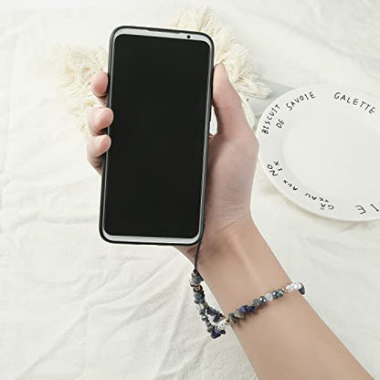 6PCS Beaded Phone Charms Strap Fruit Star Faux Pearl Rainbow Beads Phone Chains Beaded Lanyard for Camera Key Wallet Valentines Day Gifts for Her Women - style: Style3-4