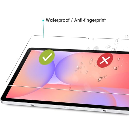 WD&CD 2 Pack Screen Protector Compatible with Samsung Galaxy Tab S10 Lite / S10 FE 2025/S9 FE/S9/S8 10.9 Inch, Tempered Glass Film 【Anti Scratch 】【Anti Bubble】【High Definition】 - color: Samsung Galaxy Tab S10 Lite 10.9"
