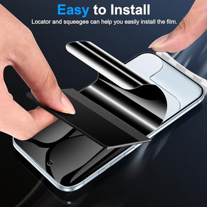 LYWHL 2 Pack for iPhone Air Privacy Screen Protector [Like Original Touch Sensitivity], Anti-Spy Private iPhone 17 Air Film [Non-Glass], Case Friendly, Scratch-Resistant, Self-Healing - size: 6.5 inch - iPhone Air