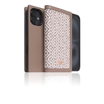 SLG D5 Edition British Fabric Wallet Case for iPhone 16 Plus - [2-in-1] Handcrafted Detachable Diary Style with Magnetic MagSafe Back Cover, Gift Box Included (Sandy Taupe) - color: [D5 Edition] Sandy Taupe, size: iPhone 16 Plus