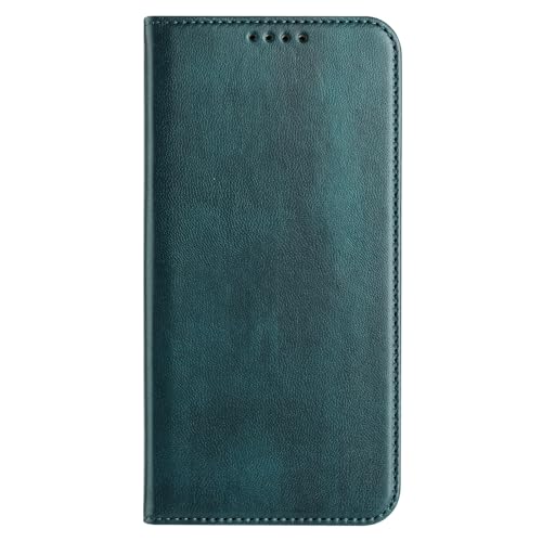 Leather Phone Case Compatible with Galaxy A10E mit Stand Function, Wallet Magnetic Protective Case Bumper Leather RFID Blocking Cover Scratch Resistant Sleeves Compatible with Samsung Galaxy A20E/A10E - color: Green