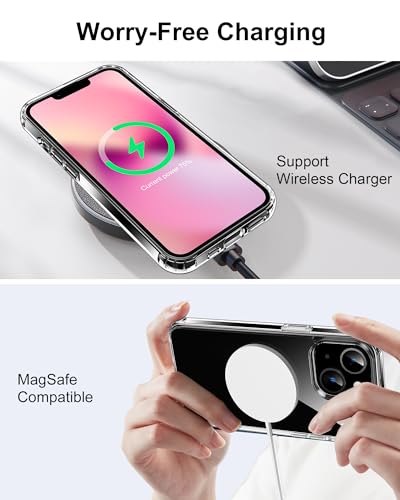 HOOMIL Case for iPhone 12 Mini 5.4-Inch, Non-Yellowing, Drop Protection, Anti-Scratch Transparent Hard Back Phone Cover - Blue - color: Blue, size: iPhone 12 Mini