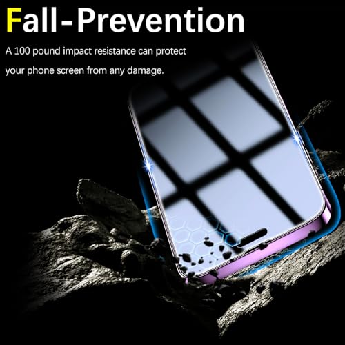 2 Pack 360 Degree Privacy Screen Protector for iPhone 14 Pro Max - color: Black-iPhone iPhone 14 Pro Max