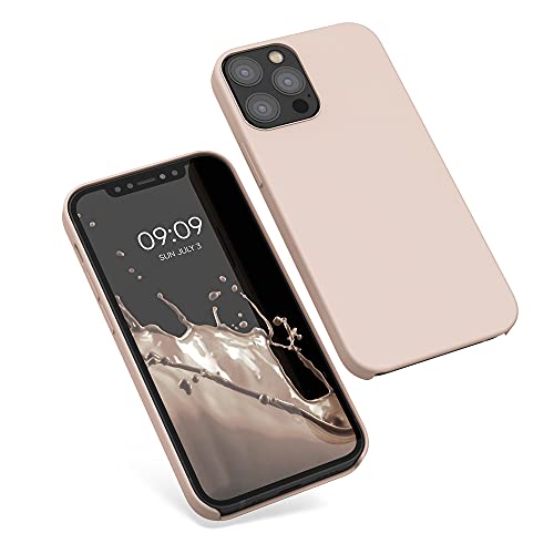 kwmobile Case Compatible with Apple iPhone 12 / iPhone 12 Pro Case - TPU Silicone Phone Cover with Soft Finish - Dusty Pink - color: dusty pink, size: iPhone 12 / iPhone 12 Pro