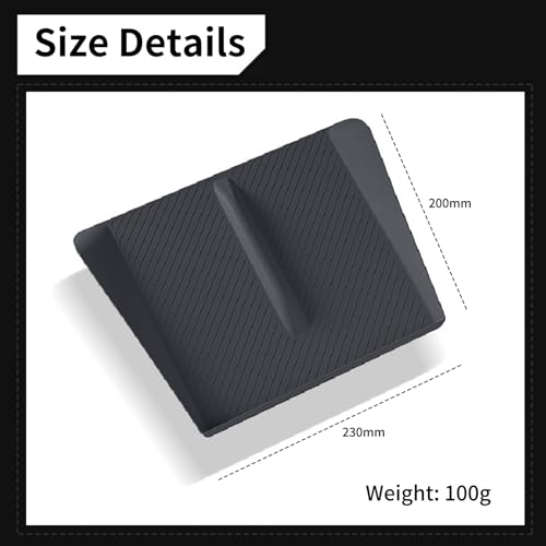 Centre Control Wireless Charging Mat Fit for Tesla Model S/X 2022-2026 - color: White#1, size: Model S/X