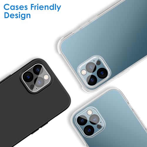 JETech Camera Lens Protector for iPhone 12 Pro Max, 3-Pack - size: iPhone 12 Pro Max