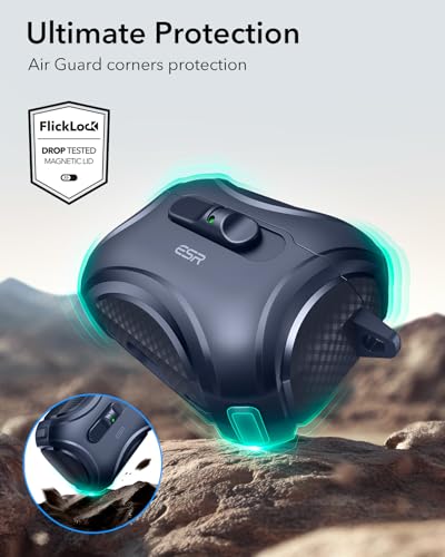 ESR for AirPods Pro 3 Case (2025), Compatible with MagSafe, Blue - color: Blue, size: AirPods Pro 3 Case