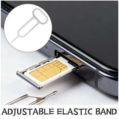 300pcs Phone Sim Pin Ejector Stainless Steel Card Tool