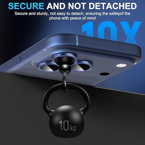 Suoman 2-Pack for iPhone 17 Pro / 17 Pro Max Camera Lens Protector - Blue - color: Dark Blue