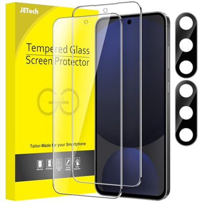 JETech Screen Protector for Galaxy S24 FE, 2+2 Pack - size: Galaxy S24 FE