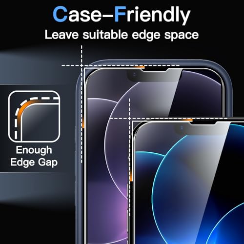 JETech Anti-Reflective 9H+ Screen Protector for iPhone 17e/16e, 2-Pack - size: iPhone 17e/16e