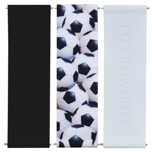 LOVEHANDLE PRO Swappable Strap 3-Pack - Soccer - color: Soccer