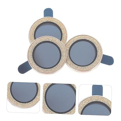 Mipcase 3pcs Camera Lens Protectors Scratch-resistant Covers Easy to Install Compatible Pro Stylish Design