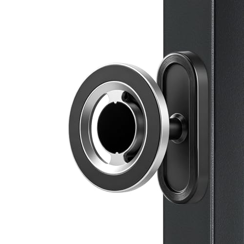 Gym Magnetic Phone Holder for Workout Recording - size: B- Round Phone Holder